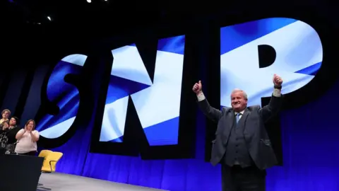 Reuters Ian Blackford at conference