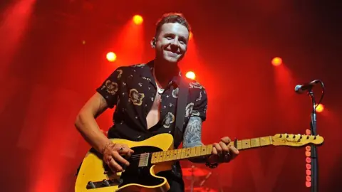 Getty Images Danny Jones of McFly