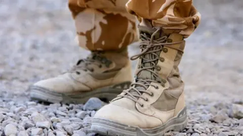 PA Media Army boots