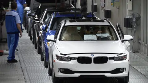 Getty Images BMW production line