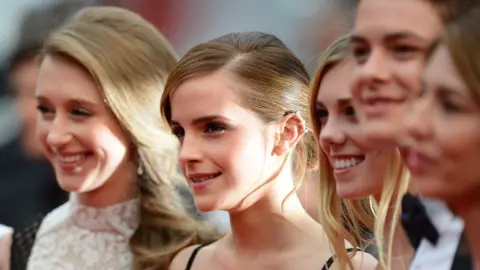 Getty Images Actress Emma Watson and cast members attend 'The Bling Ring' premiere during The 66th Annual Cannes Film Festival, 16 May 2013