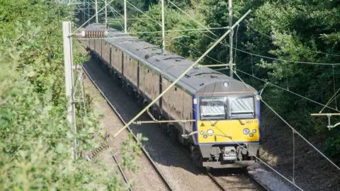 Getty Images Train on track