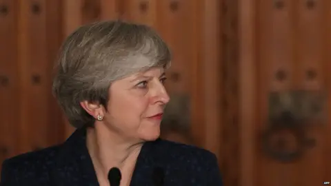 AFP Theresa may in Canada