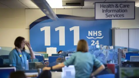 PA Media NHS 111