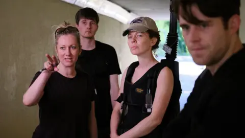 Matthew Towers Jane Gull directing Love Without Walls