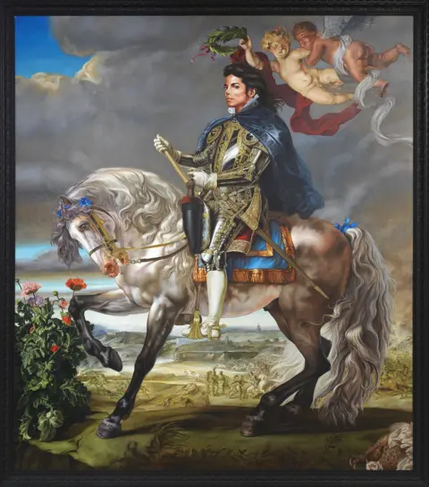 Kehinde Wiley Michael Jackson: On The Wall