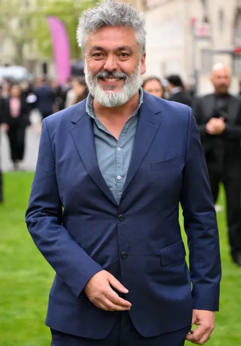 Getty Images Jez Butterworth attends The Olivier Awards 2024 at The Royal Albert Hall on April 14, 2024 in London, England
