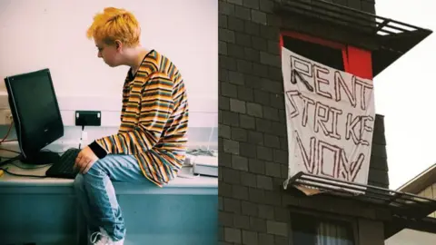 Sioned Freer Sioned Freer running her campaign