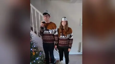 Family photo Dyllon and Quinn