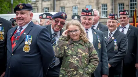 Poppy Scotland Armed Forces Day Edinburgh