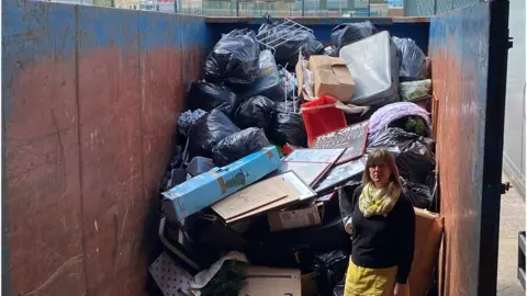 Hospiscare Helen Hutter with skip