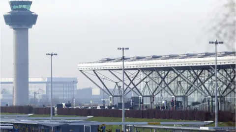 Press Association Stansted Airport