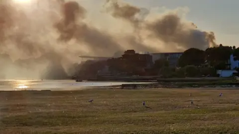 Jason Cook Smoke over Mudeford