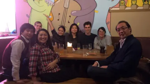 Yumiko Jones Image of Yumiko Jones and Ichiro Seto with members of the Bristol Japanese Cultural Society