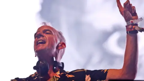 Tricia Yourkevich Fatboy Slim - Norman Cook (stock image)