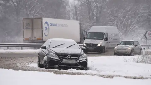 PA Vehicles stuck on A1