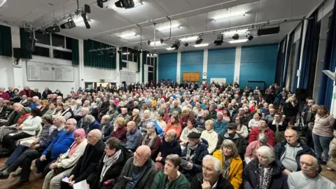 John Fairhall/BBC Meeting audience