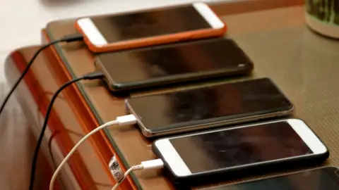 Getty Images Phone chargers
