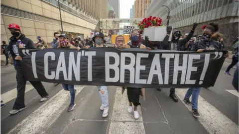 Getty Images Protest in Minneapolis