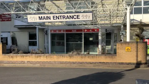 PA Media Frimley Park Hospital in Surrey