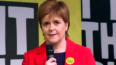 BBC Nicola Sturgeon