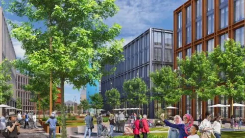 Wirral Council Blueprint of Birkenhead plans