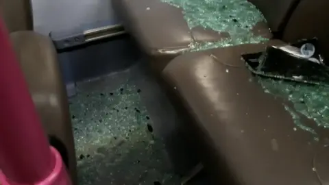 City Red City Red bus attacked in Feb 2021