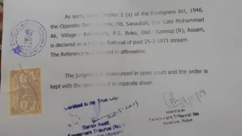 Sanaullah Family The case papers on Sanaullah