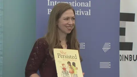 Chelsea Clinton at Edinburgh International Book Festival