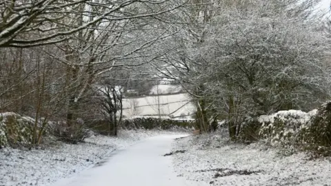 LeamLady Snow in Grindleford