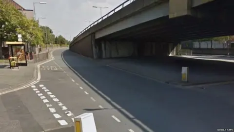 Google Maps The junction of Queens Drive and Moor Lane