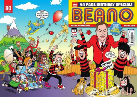 Beano Studios/DC Thomson David Walliams Beano