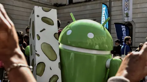 Getty Images Google parent company Alphabet had a big rise in profits thanks to more ad clicks