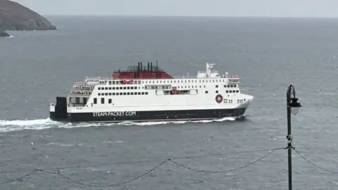 BBC Manxman in Douglas bay