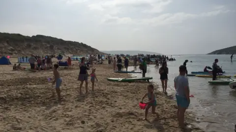 Crantock beach