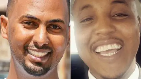 Family L-R: Feisal Ahmed and Abdalla Dahir