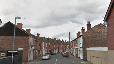 Google Carron Street in Fenton, Stoke-on-Trent