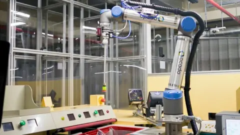 Ocado An Ocado warehouse robot