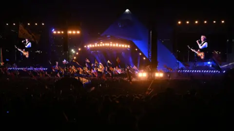 Getty Images Paul McCartney at Glastonbury