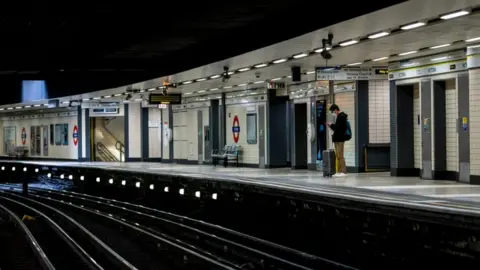 Getty Images Sloan Square tube station