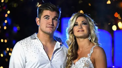 Getty Images Alek Skarlatos, Lindsay Arnold: Dancing With The Stars Live Finale