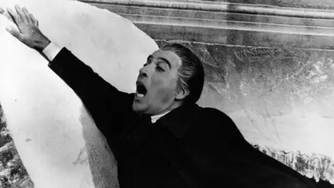 Getty Images Christopher Lee in Dracula: Prince of Darkness