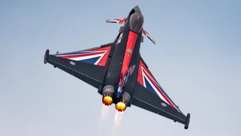 Caroline Haycock Eurofighter Typhoon at Bournemouth Air Festival 2021