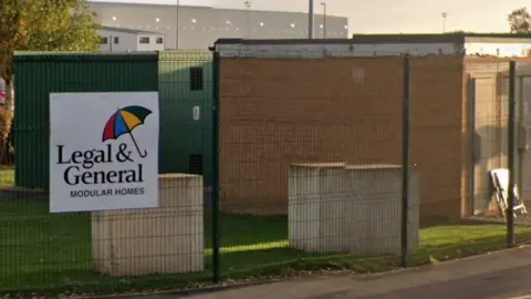 Google Entrance to Legal and General Modular Housing factory