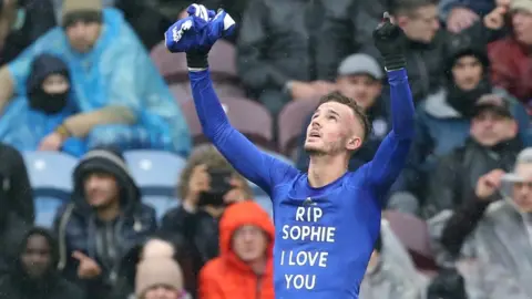 Getty Images James Maddison of Leicester City