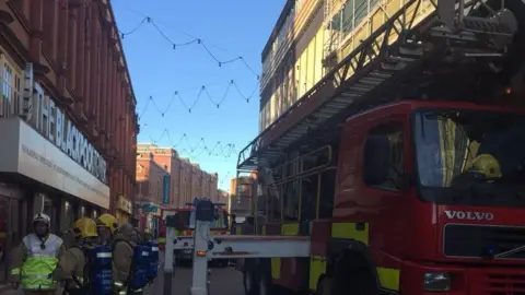 Lancashire Fire and Rescue Service Blackpool Tower fire