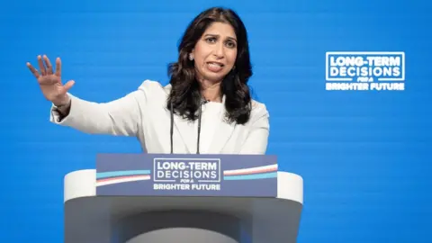 PA Media Home Secretary Suella Braverman