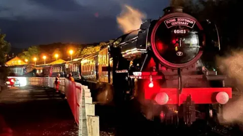 Flying Scotsman at Aviemore