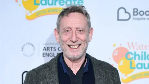 PA Media Michael Rosen in February 2019