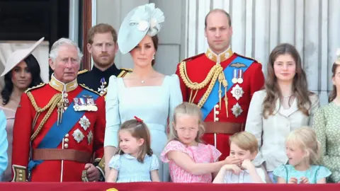 Getty Images The royal family